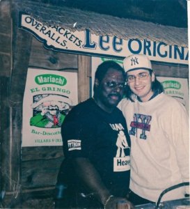 Yvan with Tony Humphries